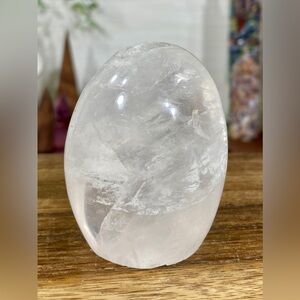 1819 Quartz Crystal Mountain Carving with USB Light Stand